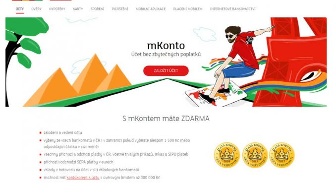 mkonto-bez-poplatku mKonto je účet bez zbytečných poplatků